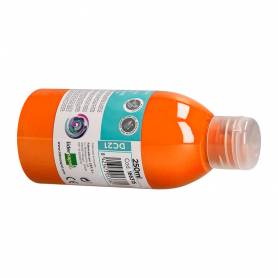 Pintura acrilica liderpapel bote de 250 ml naranja