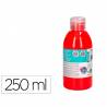 Pintura acrilica liderpapel bote de 250 ml rojo - DC23