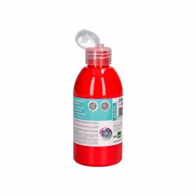 Pintura acrilica liderpapel bote de 250 ml rojo