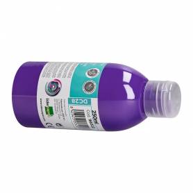 Pintura acrilica liderpapel bote de 250 ml violeta