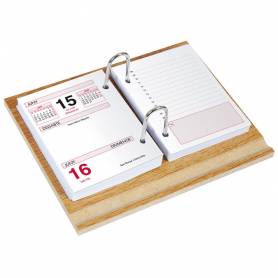 Bloc bufete liderpapel 2024 80x110 mm papel 60 gr texto en catalan