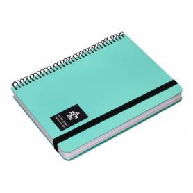 Agenda escolar liderpapel año 24 - 25 curso classic menta día página a5