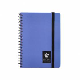 Agenda escolar liderpapel año 24 - 25 curso classic azul 2 días página a5