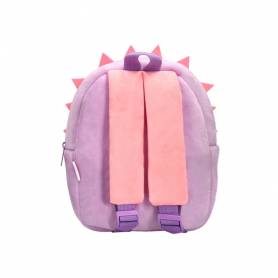 Cartera preescolar liderpapel mochila infantil peluche erizo 260x100x240 mm