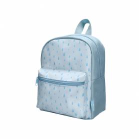 Cartera preescolar liderpapel mochila infantil diseño azul 250x115x210 mm