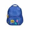 Cartera escolar liderpapel mochila multibolsillo infantil dino azul - ME42