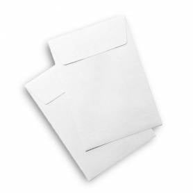 Sobre liderpapel bolsa a-6 offset blanco 100 gr 184x261 mm con tira de silicona caja de 250 unidades