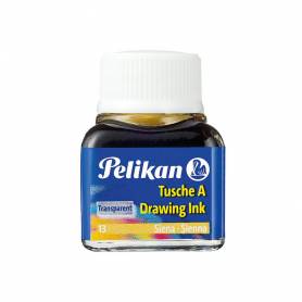 Tinta china pelikan amarillo bote de 10 ml