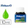 Tinta china pelikan verde claro n.6 frasco 10 ml