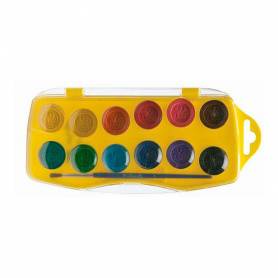 Acuarela pelikan junior 12 colores estuche de plastico