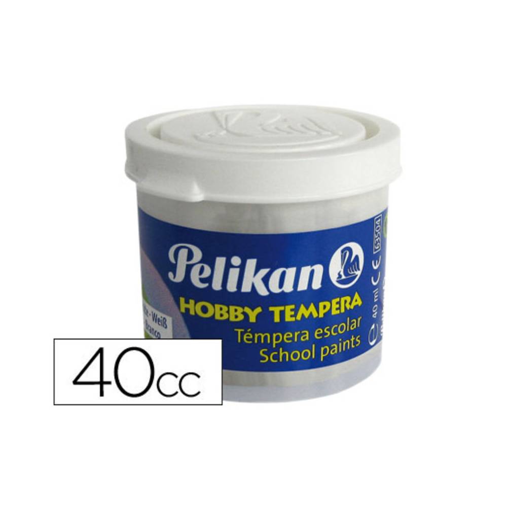 Tempera hobby 40 cc blanco -n.4