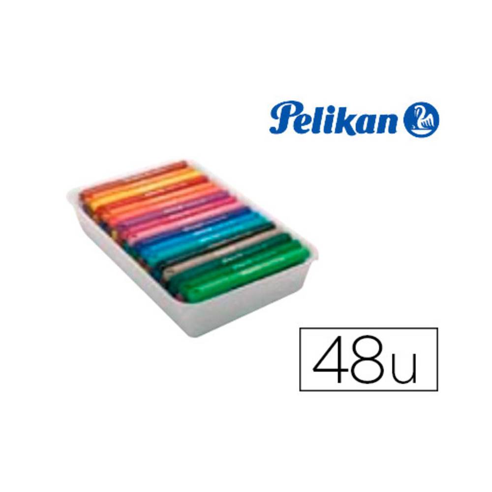 Rotulador pelikan colorado pen maxi caja de 48 colores