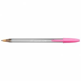 Boligrafo bic cristal fun rosa punta 1,6 mm