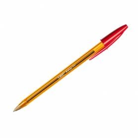 Boligrafo bic cristal punta fina rojo