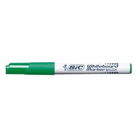 Rotulador bic velleda para pizarra verde punta redonda 1,4 mm