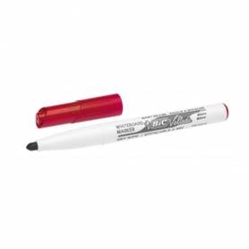 Rotulador bic velleda para pizarra rojo punta redonda 1,4 mm