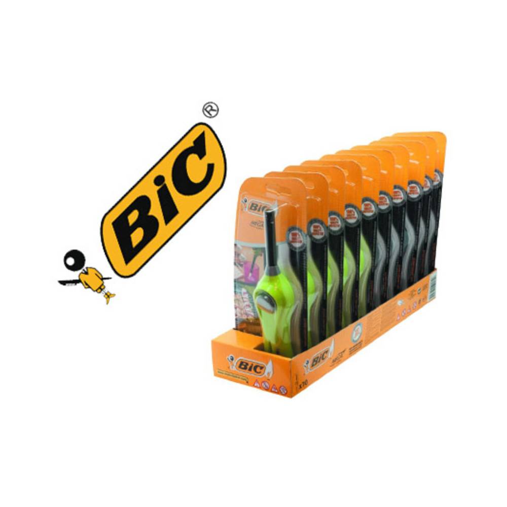 Encendedor bic megalighter multiusos con gancho retractil