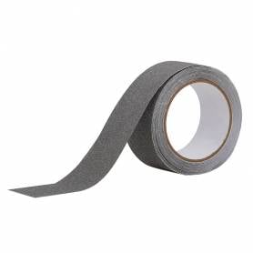 Cinta antideslizante q-connect gris 5mt x 50 mm - KF03687