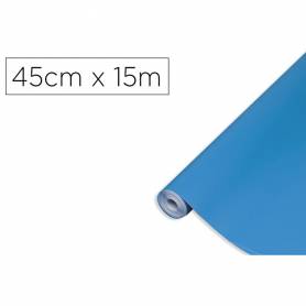 Rollo adhesivo d-c-fix azul real ancho 45 cm largo 15 mt - 200-2887