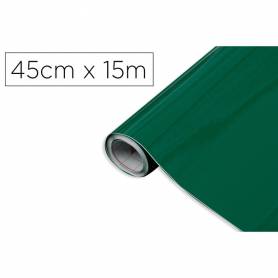 Rollo adhesivo d-c-fix verde esmeralda ancho 45 cm largo 15 mt - 200-2539