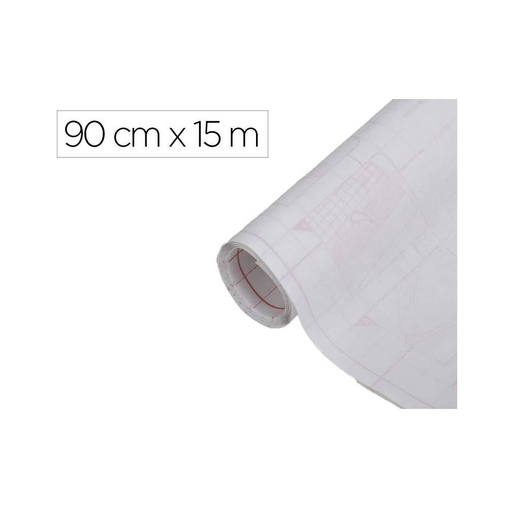 Rollo adhesivo d-c-fix blanco mate ancho 90 cm largo 15 mt - 200-5001