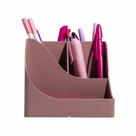 Organizador de sobremesa exacompta skandi color rosa viejo 155x119x109 mm - 69538D