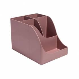 Organizador de sobremesa exacompta skandi color rosa viejo 155x119x109 mm - 69538D