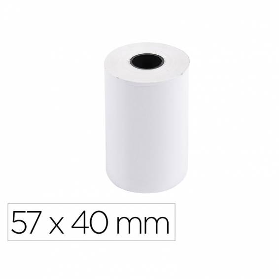 Rollo sumadora exacompta termico 57x40 mm 55 g m2 sin bpa - 40339E