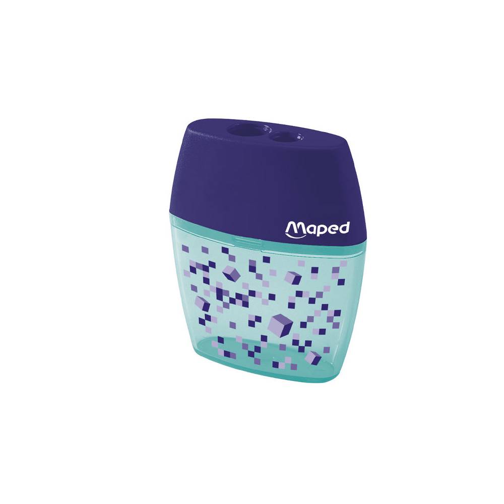 Sacapuntas maped plastico shaker pixel party 2 usos - 035023