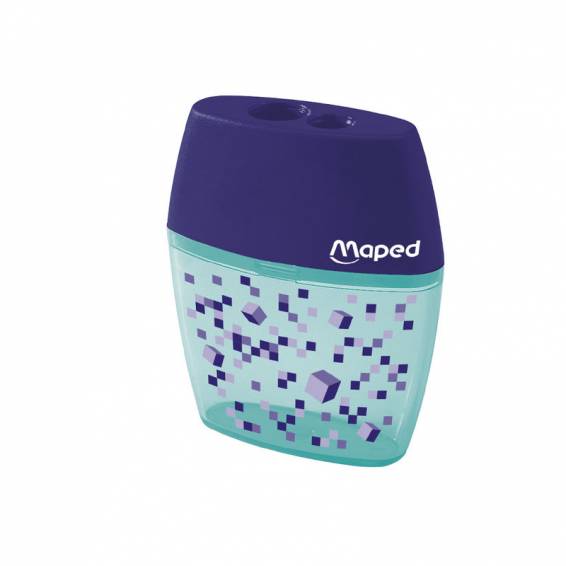 Sacapuntas maped plastico shaker pixel party 2 usos - 035023