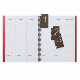 Cuaderno aula planner additio din a4 160 paginas plan anual y mensual con programacion y evaluacion catalan - P241