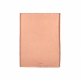 Agenda encuadernada liderpapel psara a5 2025 día página color rosa nude papel 70 gr - 