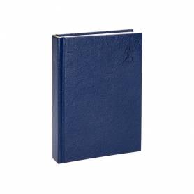 Agenda encuadernada liderpapel corfu a5 2025 día página azul papel 60 gr - 