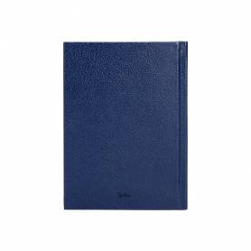 Agenda encuadernada liderpapel corfu a6 2025 día página azul papel 60 gr - 