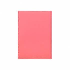 Agenda encuadernada liderpapel creta a5 2025 semana vista color rosa papel 70 gr - 