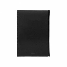 Agenda encuadernada liderpapel creta 170 x 240 2025 semana vista negro papel 70 gr - 