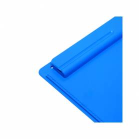 Portanotas maul go din a4 plastico reciclado con pinza color azul - 2325137.ECO