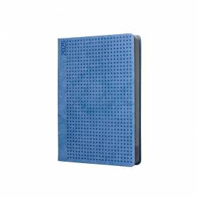 Agenda encuadernada liderpapel anafi a5 2025 día página color azul papel 70 gr - 