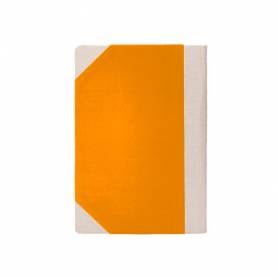 Libro cartone cosido fernandes flecha din a4+ rayado horizontal 50 hojas 100 gr naranja - 102821299