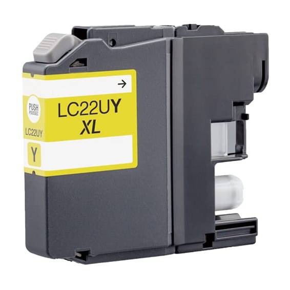 Brother LC22U Amarillo XL Compatible