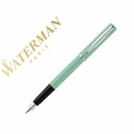 Pluma waterman allure pastel verde plumin f - 2105302