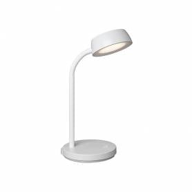 Lampara de escritorio maul led abby color blanco 155x320x155 mm - 8200702