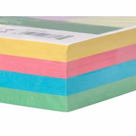 Tarjeta liderpapel para estudiar lisa cartulina de colores 170 gr m2 160x220mm paquete de 200 unidades - TC06