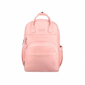 Mochila antartik diseño casual con asa multibolsillo color rosa 410x120x290 mm - TK81