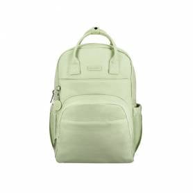 Mochila antartik diseño casual con asa multibolsillo color verde matcha 410x120x290 mm - TK82