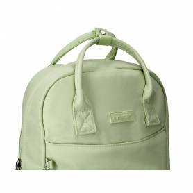 Mochila antartik diseño casual con asa multibolsillo color verde matcha 410x120x290 mm - TK82