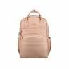 Mochila antartik diseño casual con asa multibolsillo color beige 410x120x290 mm - TK83