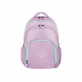 Mochila antartik multibolsillo 19l compartimento para portatil y tablet color morado 450 x 160 x 300 mm - IK09