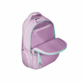 Mochila antartik multibolsillo 19l compartimento para portatil y tablet color morado 450 x 160 x 300 mm - IK09