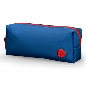 Estuche portatodo antartik 1 compartimento compañero de mochila teens azul marino 80 x 55 x 210 mm - IK16